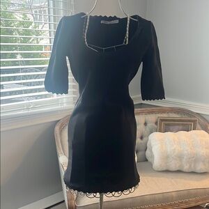 Zara Elegant Black Dress